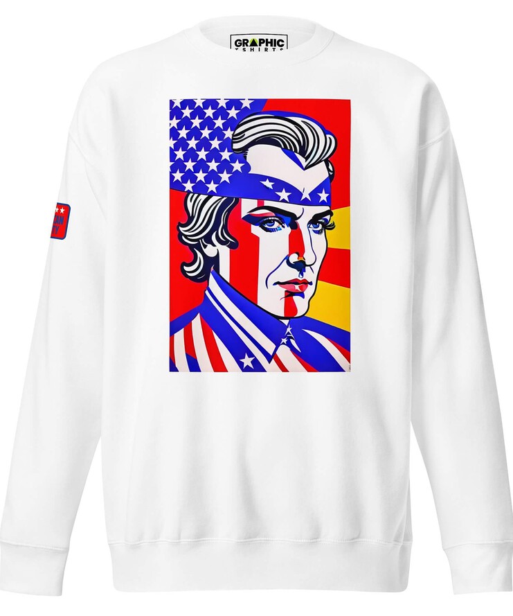 Unisex Premium Sweatshirt - American Liberty Series v.3 | Sweatshirt | Buy Online | GRAPHIC T-SHIRTS