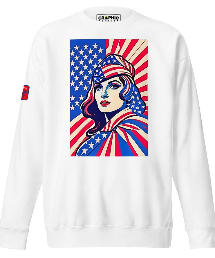 Unisex Premium Sweatshirt - American Liberty Series v.1 | Sweatshirt | Buy Online | GRAPHIC T-SHIRTS
