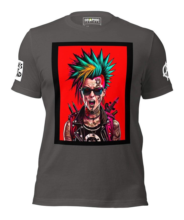 Unisex Crew Neck T-Shirt - Punk Rock Series Sector 20 | T-Shirt | Buy Online | GRAPHIC T-SHIRTS