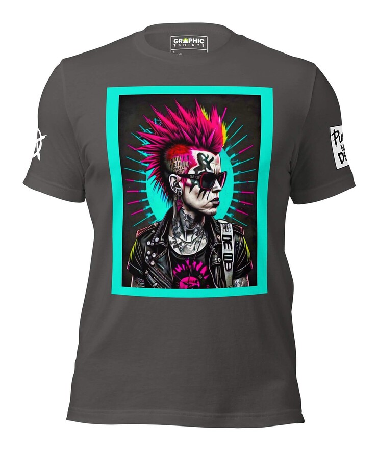 Unisex Crew Neck T-Shirt - Punk Rock Series Sector 17 | T-Shirt | Buy Online | GRAPHIC T-SHIRTS