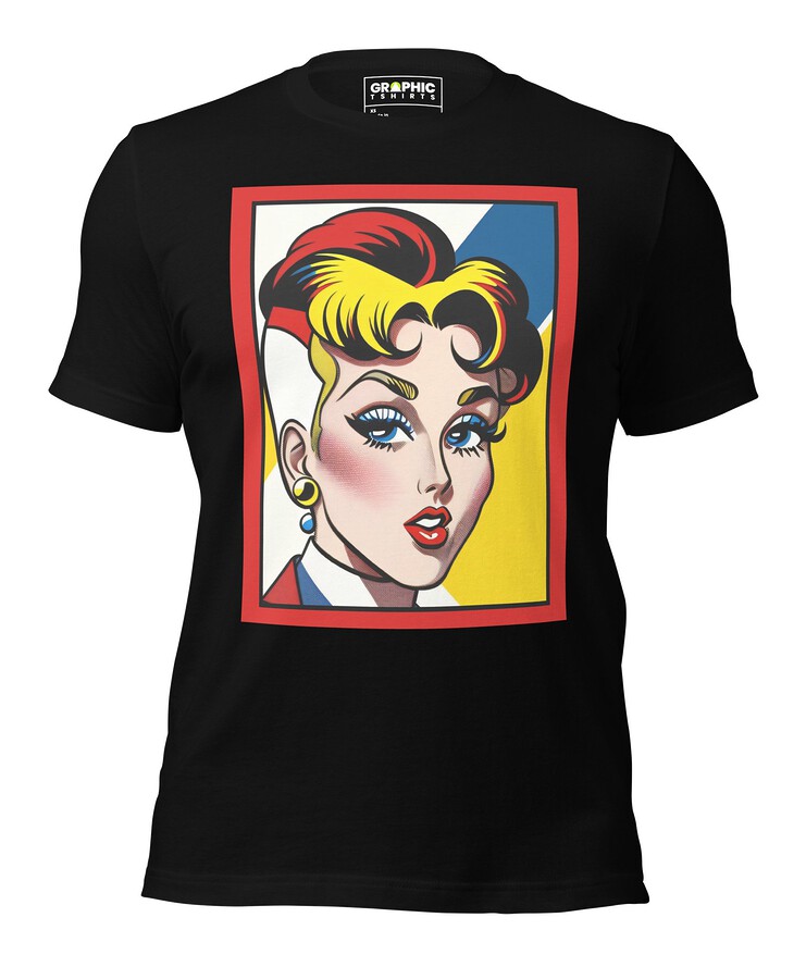 Unisex Crew Neck T-Shirt - Vintage American Comic Series v.10 | T-Shirt | Buy Online | GRAPHIC T-SHIRTS