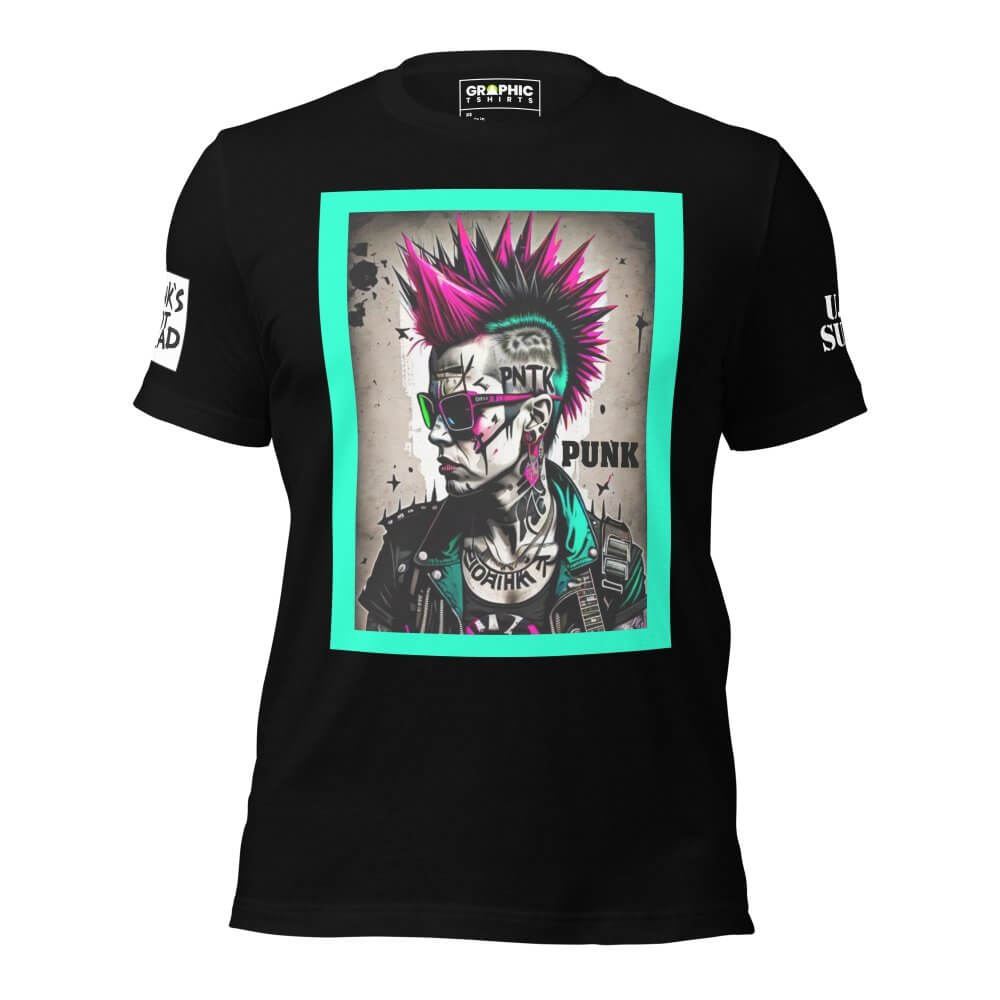 Unisex Crew Neck T-Shirt - Punk Rock Series Sector 13 — GRAPHIC T-SHIRTS