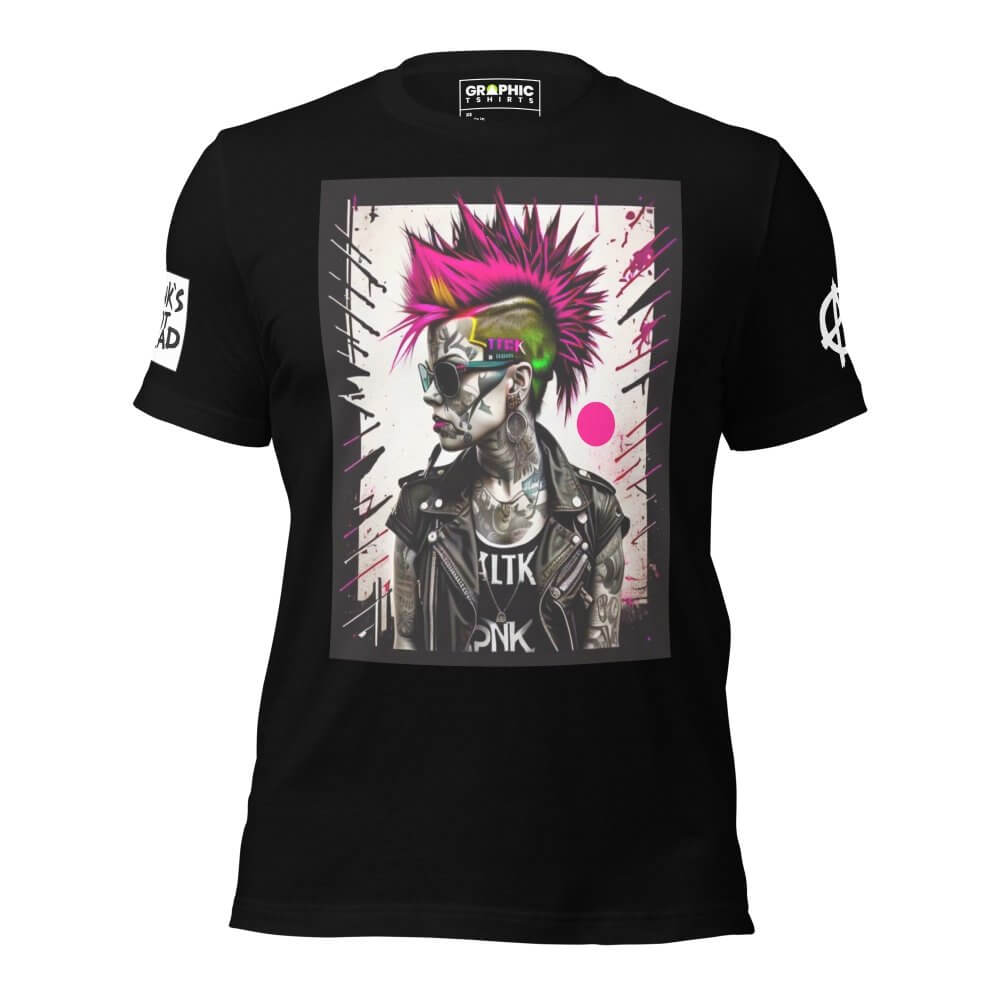 Unisex Crew Neck T-Shirt - Punk Rock Series Sector 5 — GRAPHIC T-SHIRTS