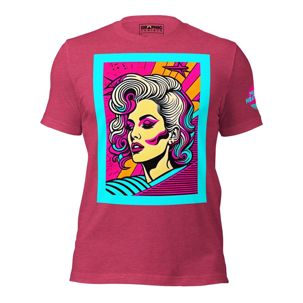 Unisex Crew Neck T-Shirt - Miami Heatwave Series v.11 — GRAPHIC T-SHIRTS