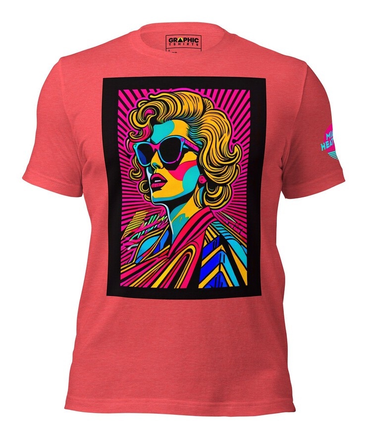Unisex Crew Neck T-Shirt - Miami Heatwave Series v.19 | T-Shirt | Buy Online | GRAPHIC T-SHIRTS