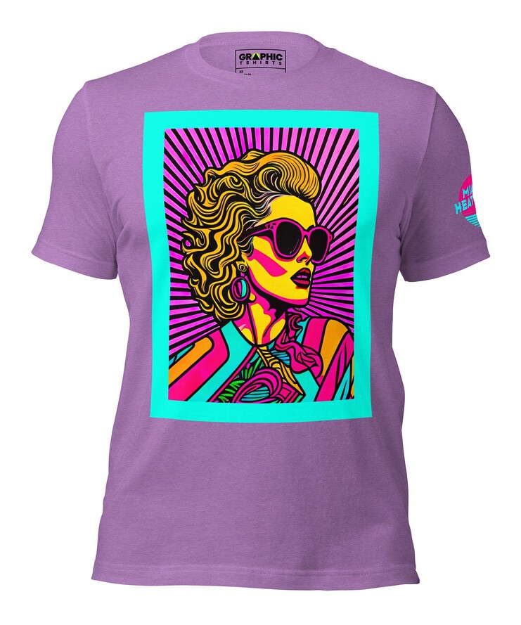 Unisex Crew Neck T-Shirt - Miami Heatwave Series v.13 | T-Shirt | Buy Online | GRAPHIC T-SHIRTS