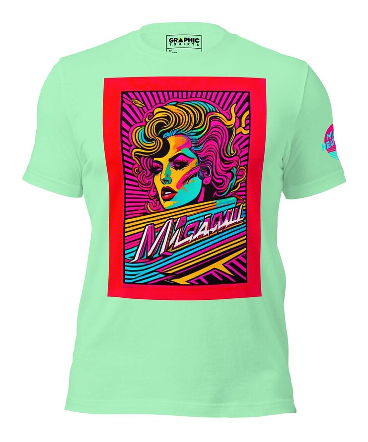 Unisex Crew Neck T-Shirt - Miami Heatwave Series v.1 | T-Shirt | Buy Online | GRAPHIC T-SHIRTS