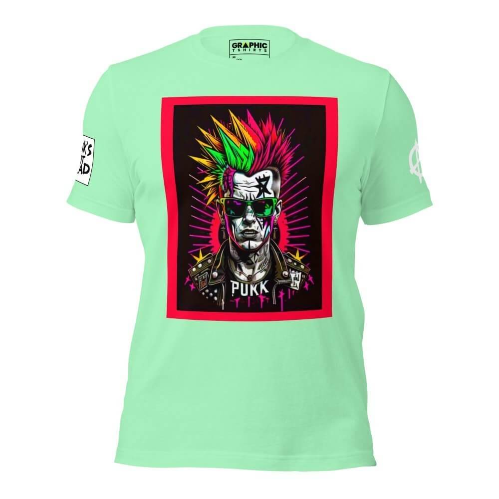 Unisex Crew Neck T-Shirt - Punk Rock Series Sector 7 — GRAPHIC T-SHIRTS