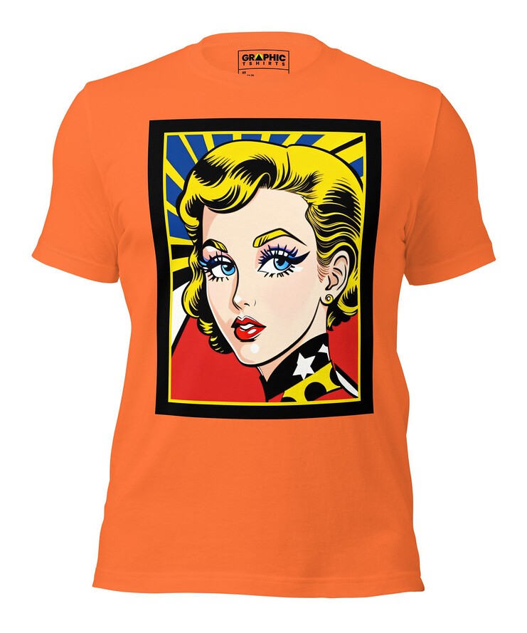 Unisex Crew Neck T-Shirt - Vintage American Comic Series v.41 | T-Shirt | Buy Online | GRAPHIC T-SHIRTS