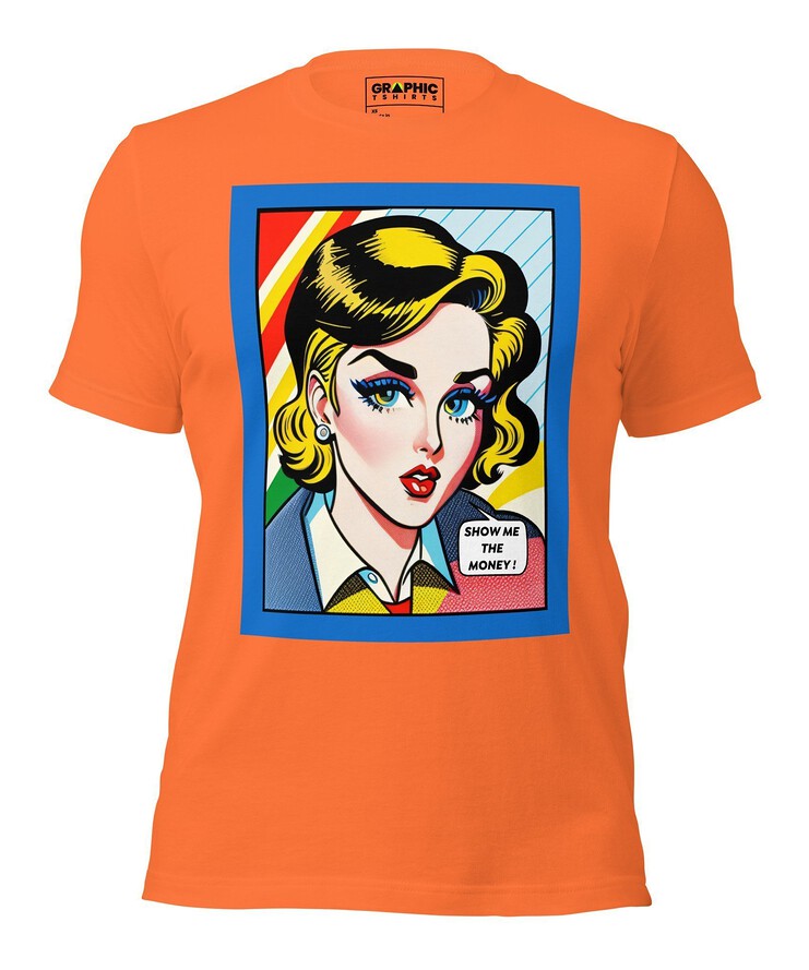 Unisex Crew Neck T-Shirt - Vintage American Comic Series v.23 | T-Shirt | Buy Online | GRAPHIC T-SHIRTS