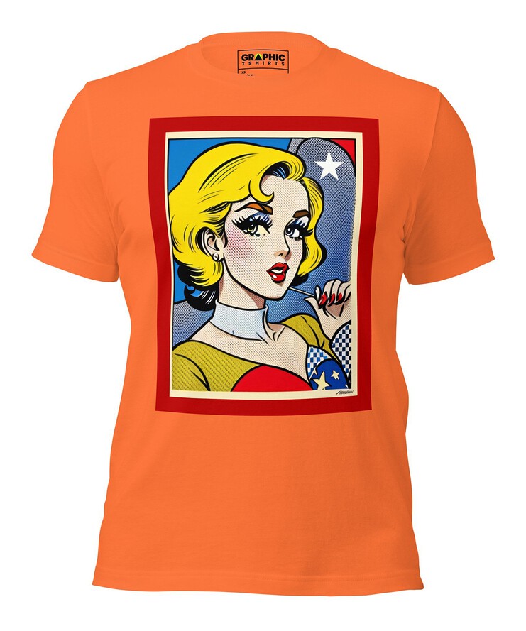 Unisex Crew Neck T-Shirt - Vintage American Comic Series v.21 | T-Shirt | Buy Online | GRAPHIC T-SHIRTS