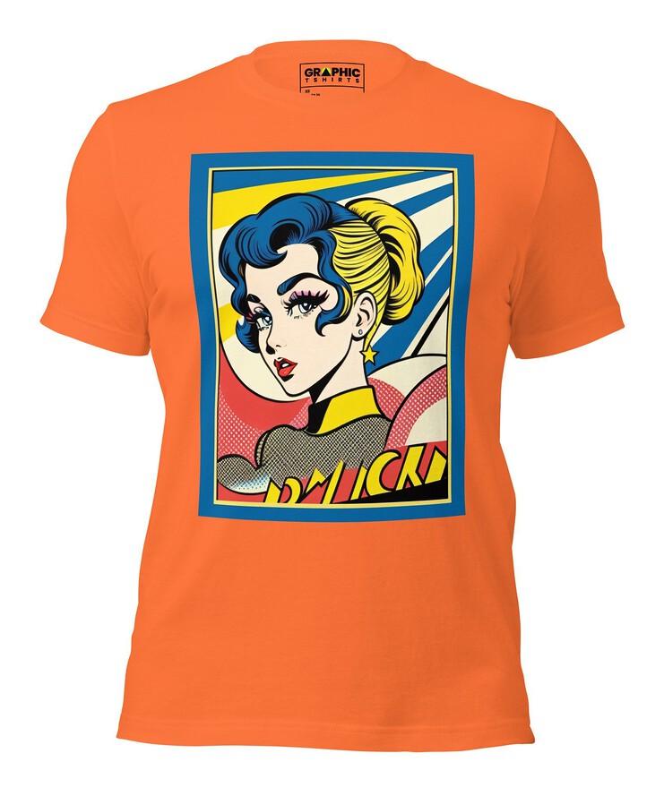 Unisex Crew Neck T-Shirt - Vintage American Comic Series v.7 | T-Shirt | Buy Online | GRAPHIC T-SHIRTS