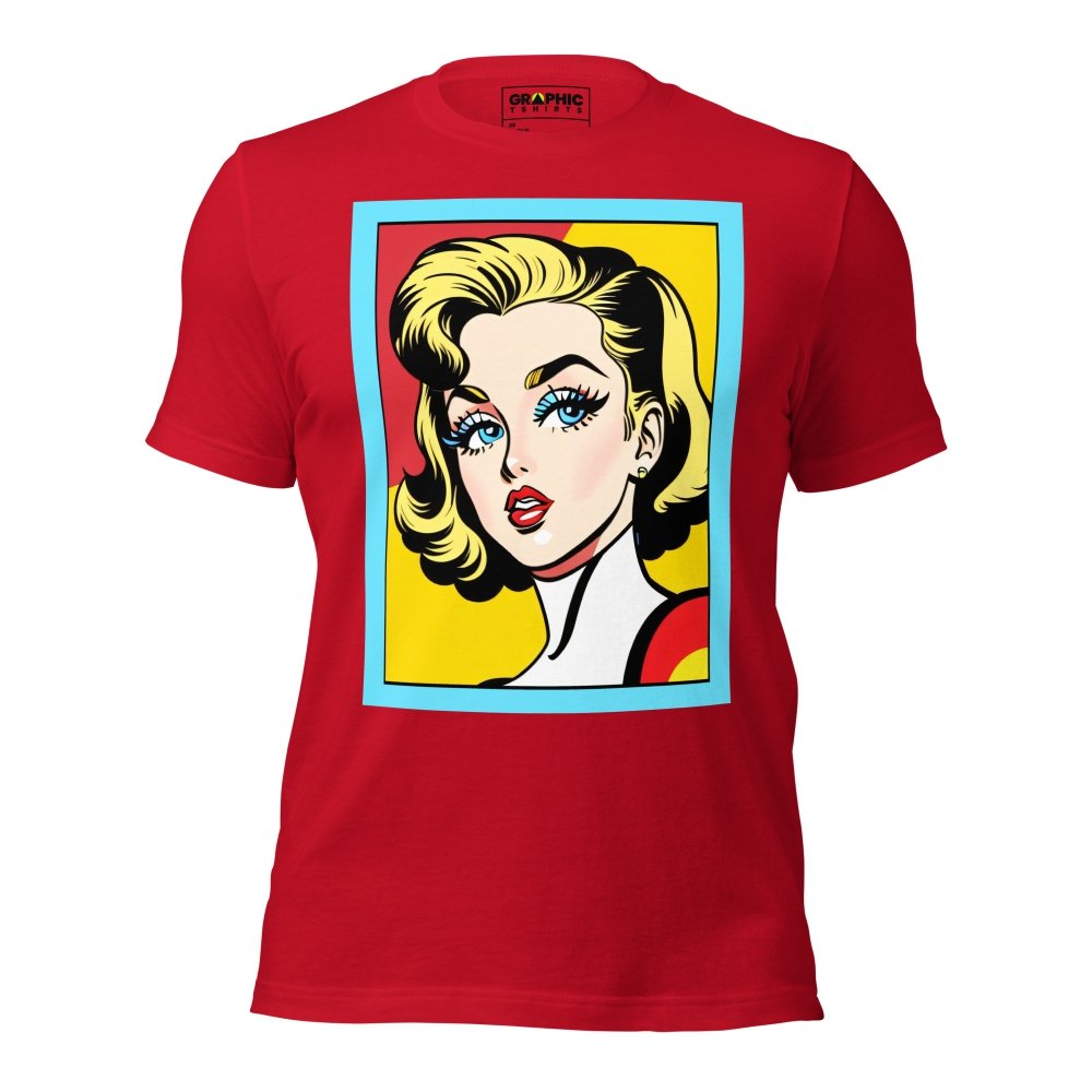 Unisex Crew Neck T-Shirt - Vintage American Comic Series v.50 — GRAPHIC T-SHIRTS