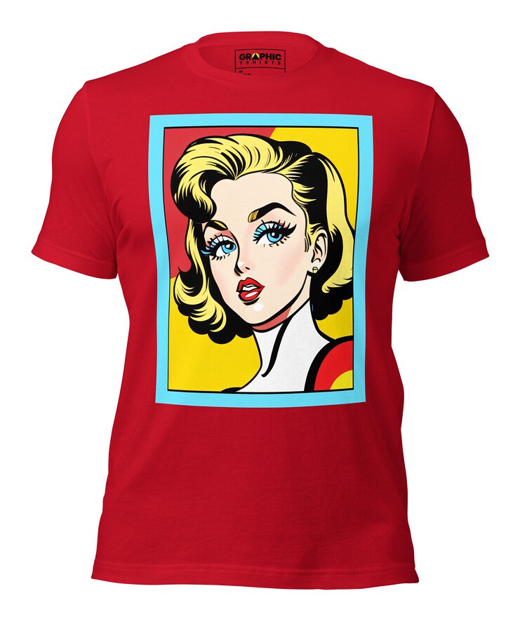 Unisex Crew Neck T-Shirt - Vintage American Comic Series v.50 | T-Shirt | Buy Online | GRAPHIC T-SHIRTS
