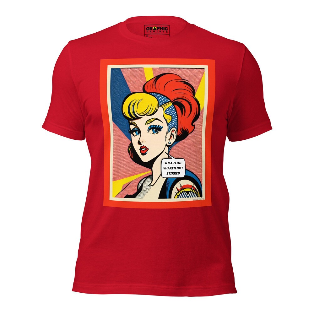 Unisex Crew Neck T-Shirt - Vintage American Comic Series v.42 — GRAPHIC T-SHIRTS