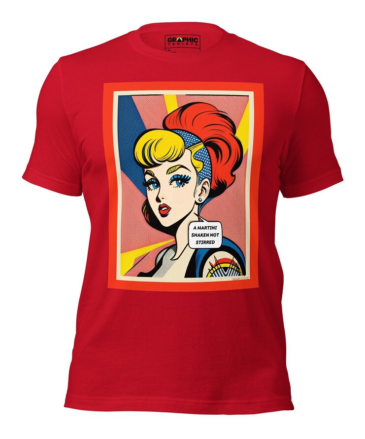 Unisex Crew Neck T-Shirt - Vintage American Comic Series v.42 | T-Shirt | Buy Online | GRAPHIC T-SHIRTS