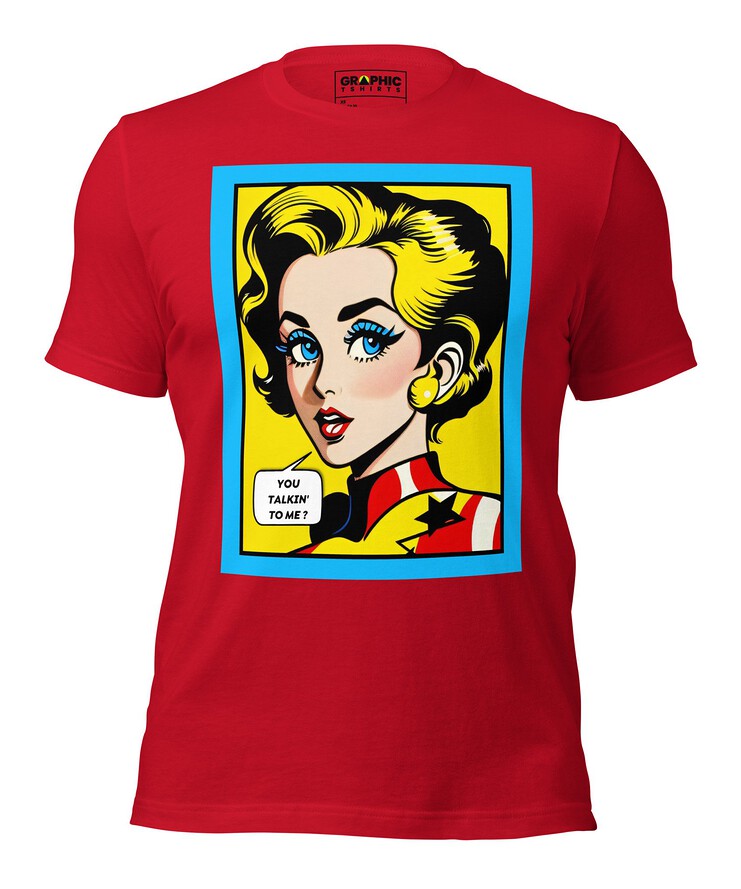 Unisex Crew Neck T-Shirt - Vintage American Comic Series v.37 | T-Shirt | Buy Online | GRAPHIC T-SHIRTS