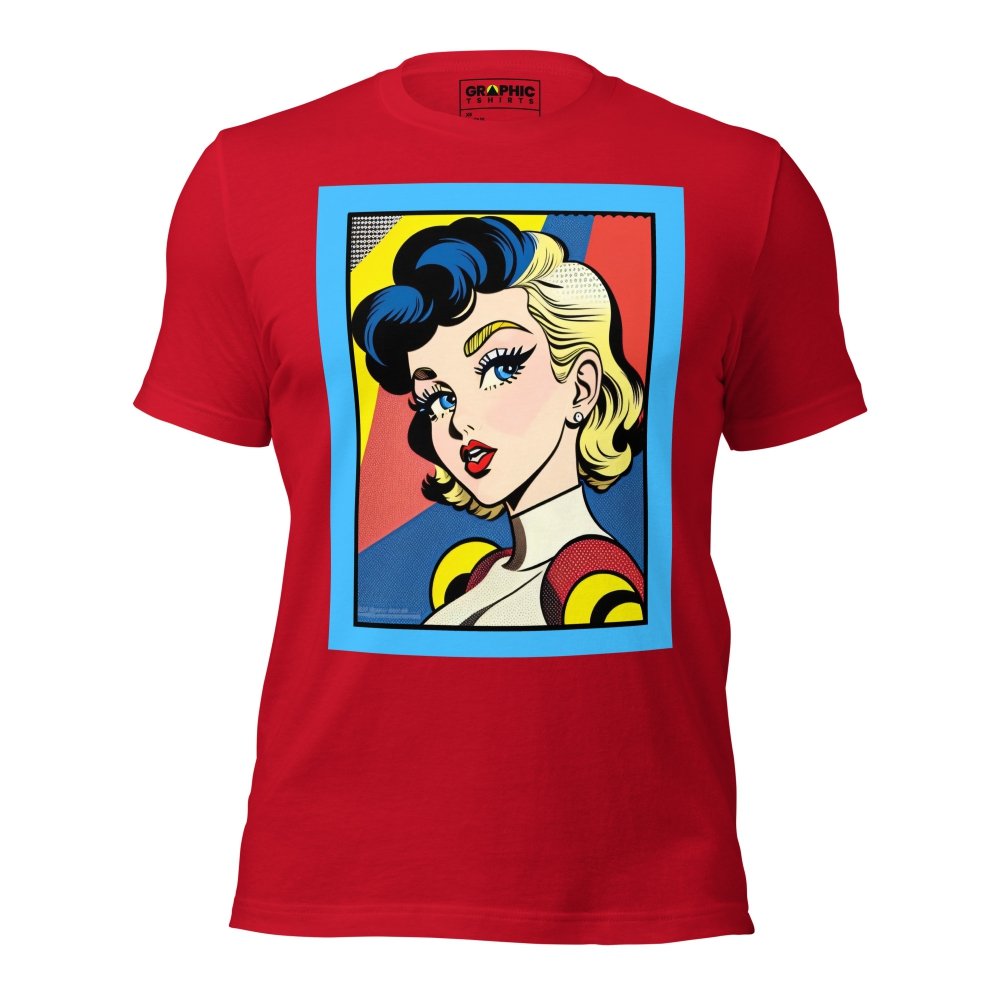 Unisex Crew Neck T-Shirt - Vintage American Comic Series v.36 — GRAPHIC T-SHIRTS