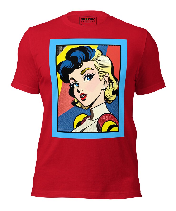 Unisex Crew Neck T-Shirt - Vintage American Comic Series v.36 | T-Shirt | Buy Online | GRAPHIC T-SHIRTS