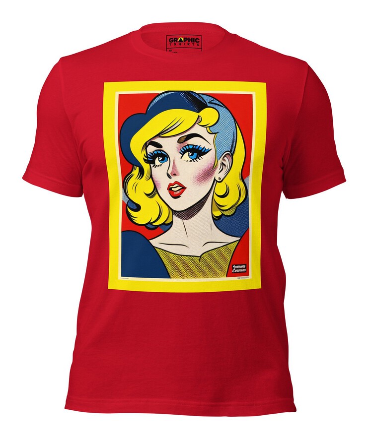 Unisex Crew Neck T-Shirt - Vintage American Comic Series v.34 | T-Shirt | Buy Online | GRAPHIC T-SHIRTS