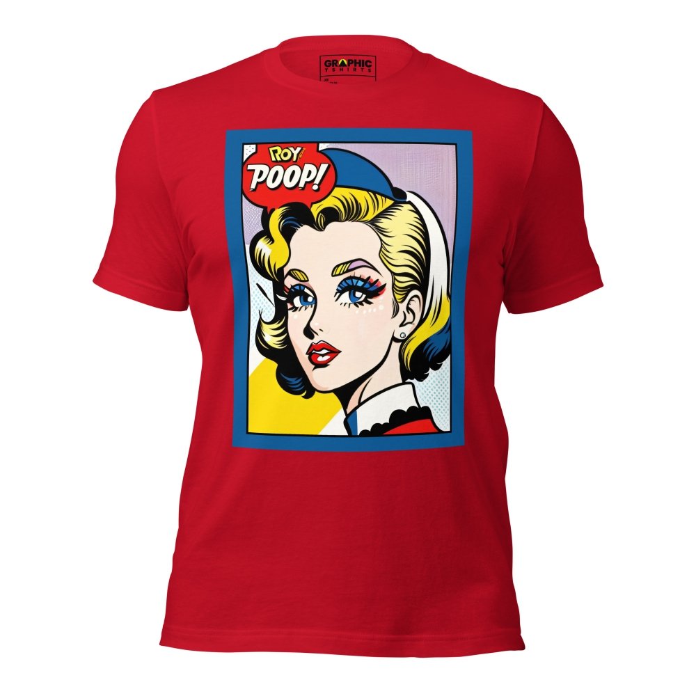 Unisex Crew Neck T-Shirt - Vintage American Comic Series v.32 — GRAPHIC T-SHIRTS