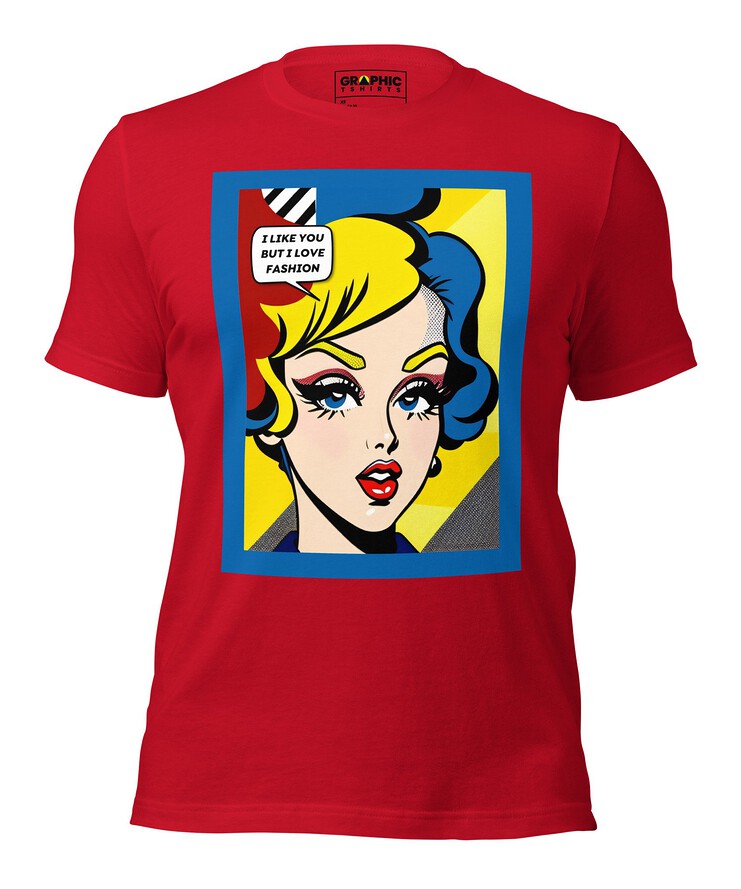 Unisex Crew Neck T-Shirt - Vintage American Comic Series v.22 | T-Shirt | Buy Online | GRAPHIC T-SHIRTS