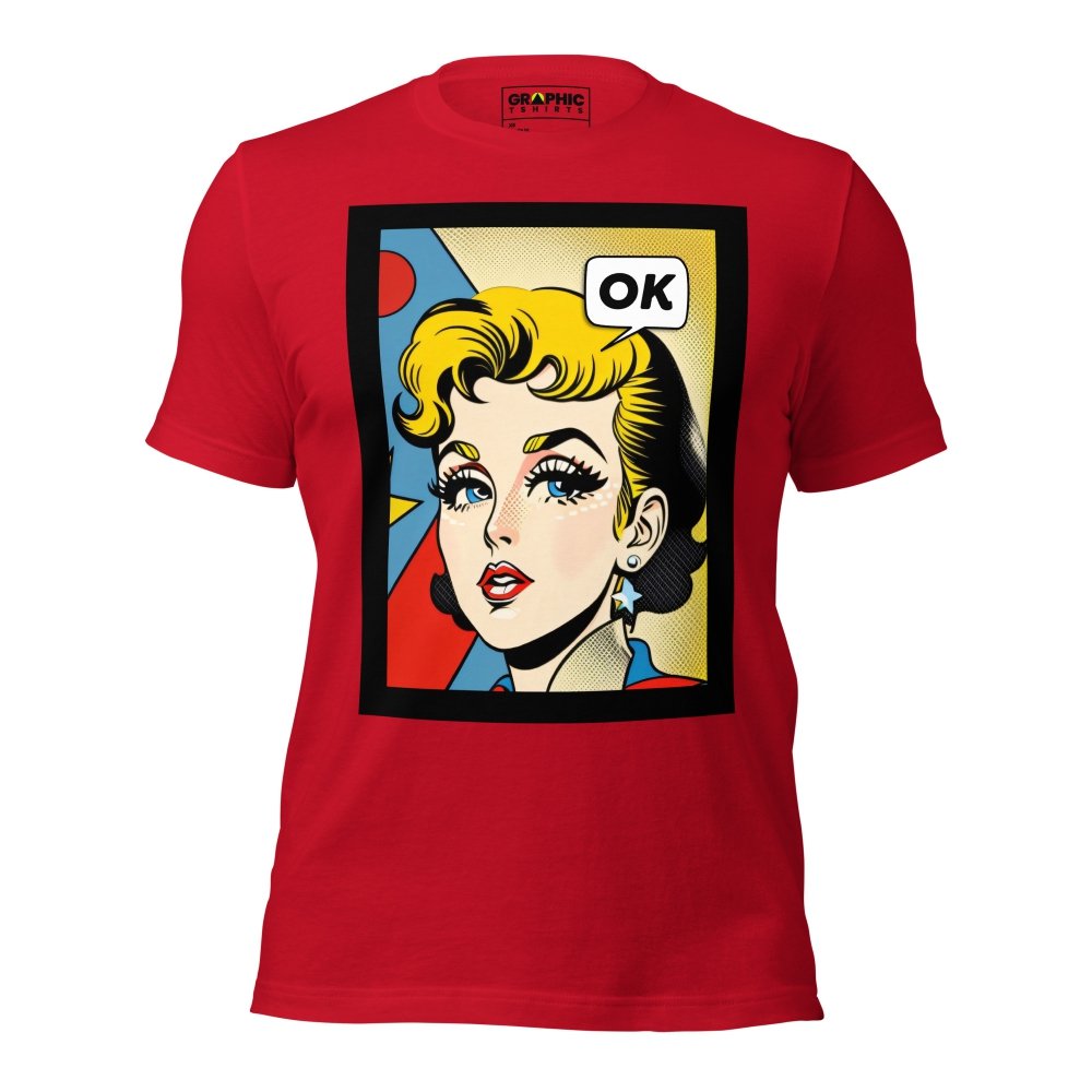 Unisex Crew Neck T-Shirt - Vintage American Comic Series v.14 — GRAPHIC T-SHIRTS