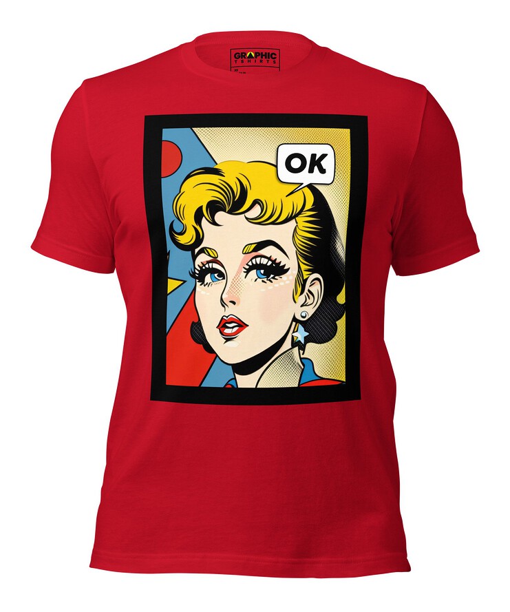Unisex Crew Neck T-Shirt - Vintage American Comic Series v.14 | T-Shirt | Buy Online | GRAPHIC T-SHIRTS