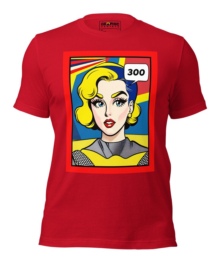 Unisex Crew Neck T-Shirt - Vintage American Comic Series v.5 | T-Shirt | Buy Online | GRAPHIC T-SHIRTS