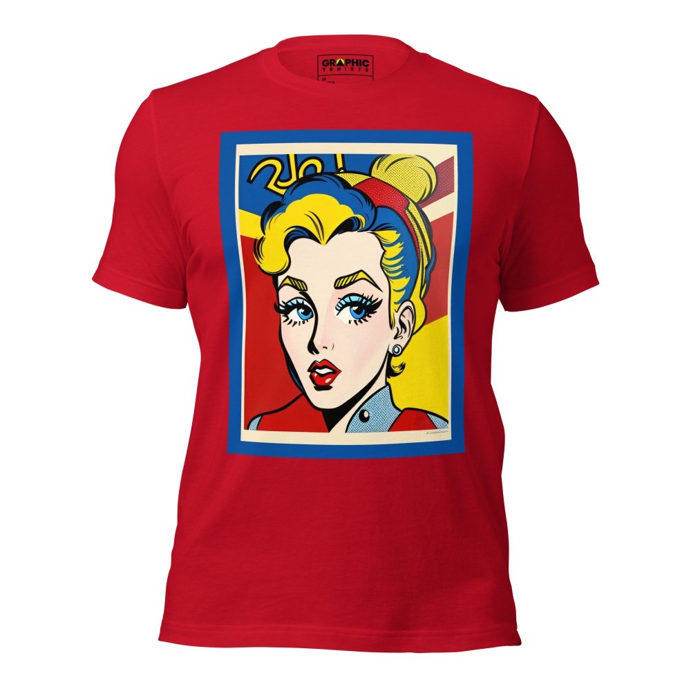 Unisex Crew Neck T-Shirt - Vintage American Comic Series v.1 — GRAPHIC T-SHIRTS