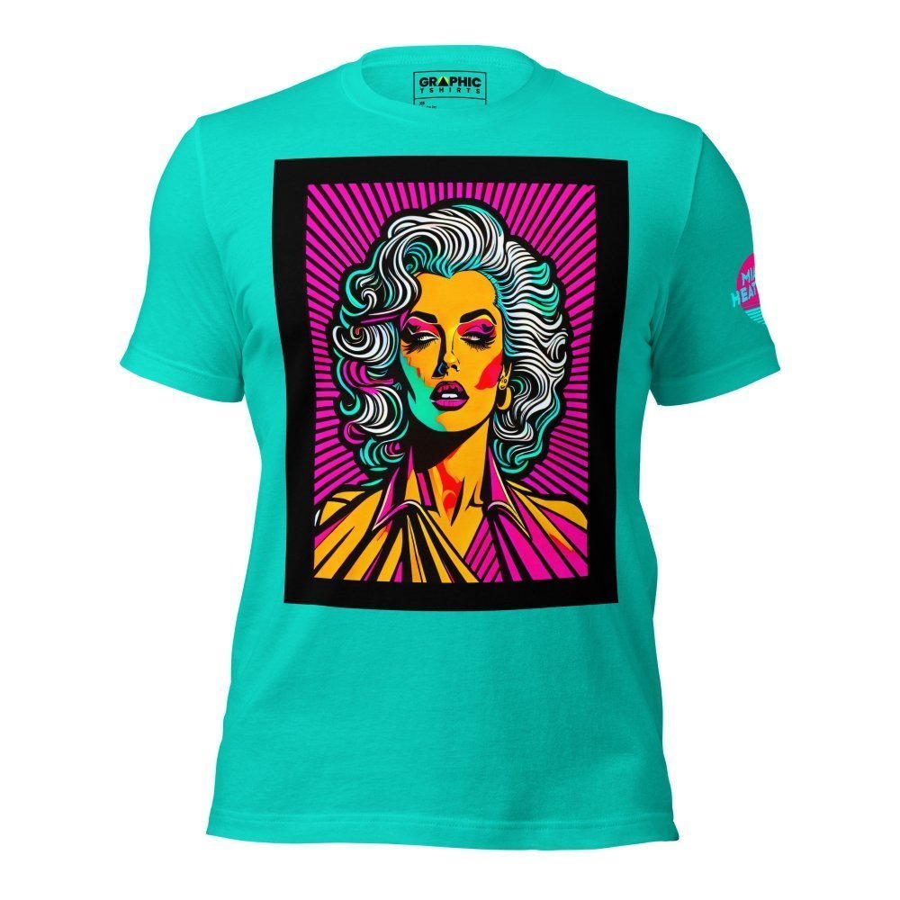 Unisex Crew Neck T-Shirt - Miami Heatwave Series v.18 — GRAPHIC T-SHIRTS