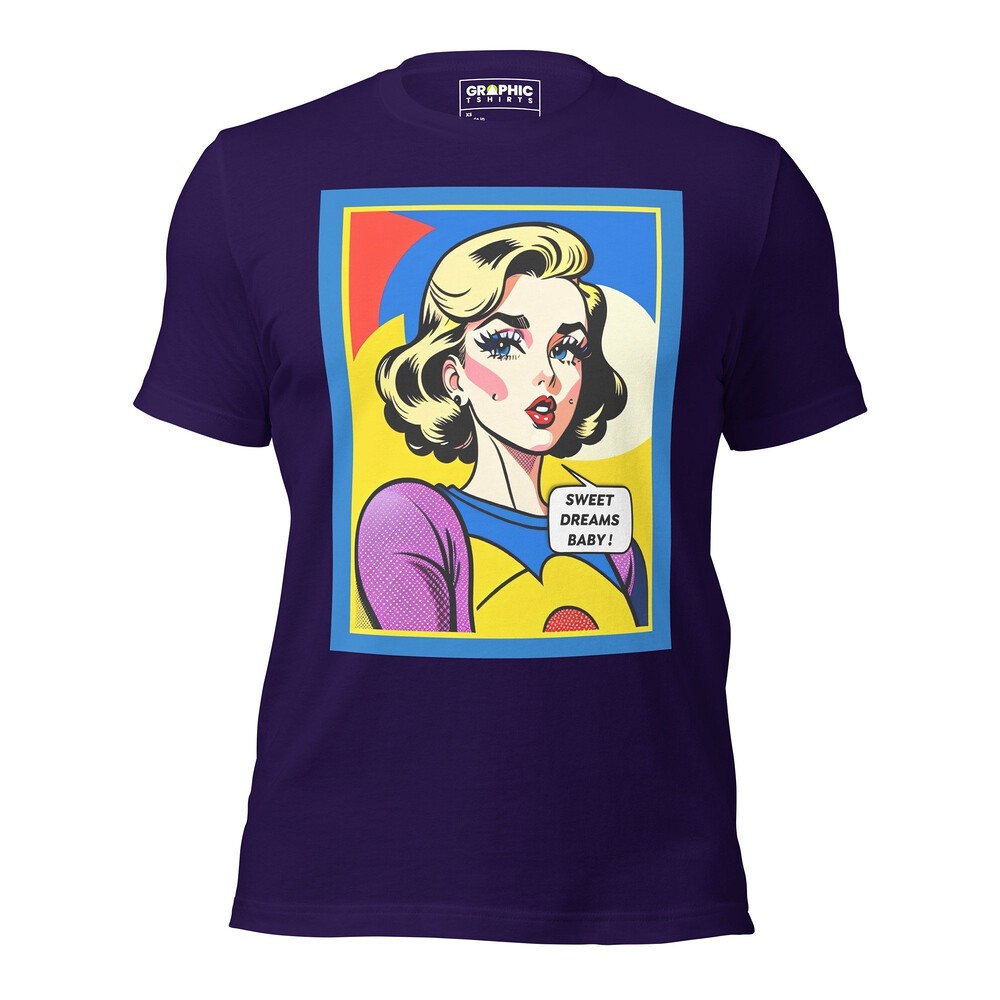 Unisex Crew Neck T-Shirt - Vintage American Comic Series v.43 — GRAPHIC T-SHIRTS