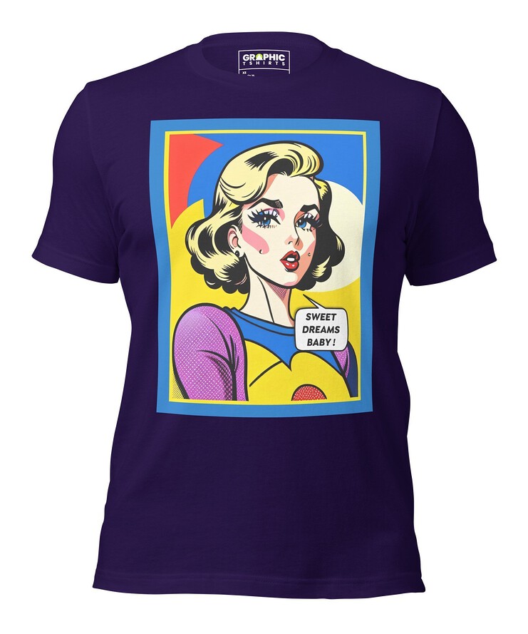 Unisex Crew Neck T-Shirt - Vintage American Comic Series v.43 | T-Shirt | Buy Online | GRAPHIC T-SHIRTS