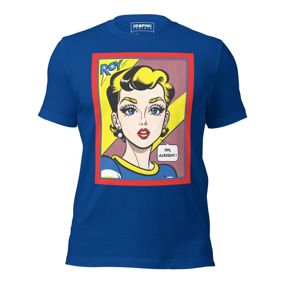 Unisex Crew Neck T-Shirt - Vintage American Comic Series v.44 — GRAPHIC T-SHIRTS