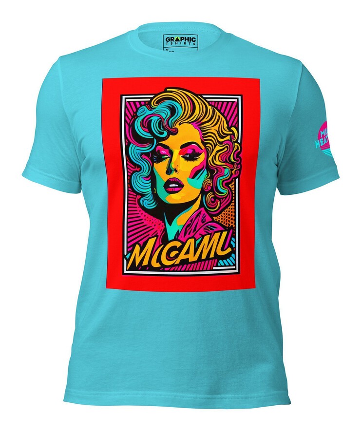 Unisex Crew Neck T-Shirt - Miami Heatwave Series v.25 | T-Shirt | Buy Online | GRAPHIC T-SHIRTS