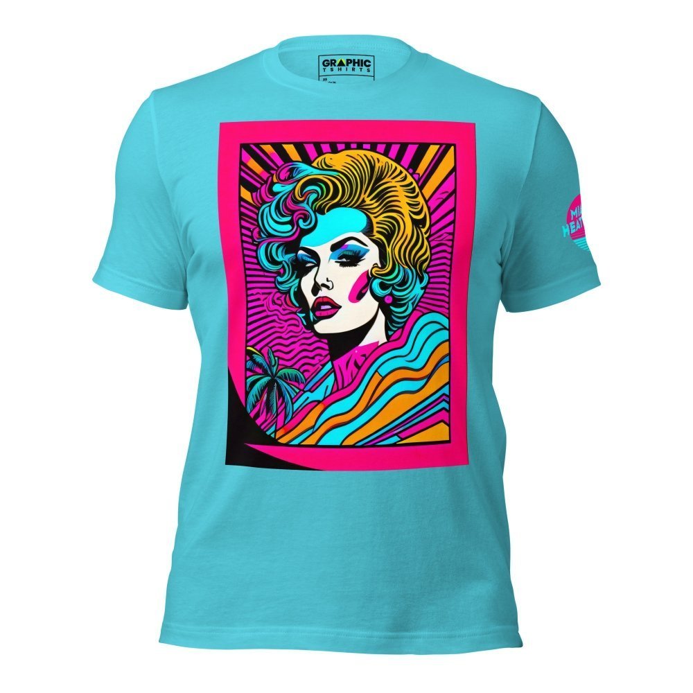 Unisex Crew Neck T-Shirt - Miami Heatwave Series v.21 — GRAPHIC T-SHIRTS