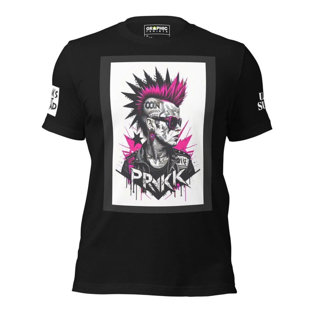 Unisex Crew Neck T-Shirt - Punk Rock Series Sector 19 — GRAPHIC T-SHIRTS