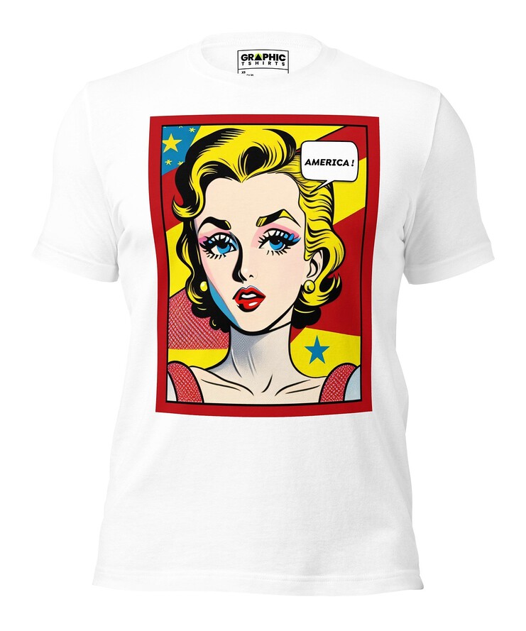 Unisex Crew Neck T-Shirt - Vintage American Comic Series v.28 | T-Shirt | Buy Online | GRAPHIC T-SHIRTS