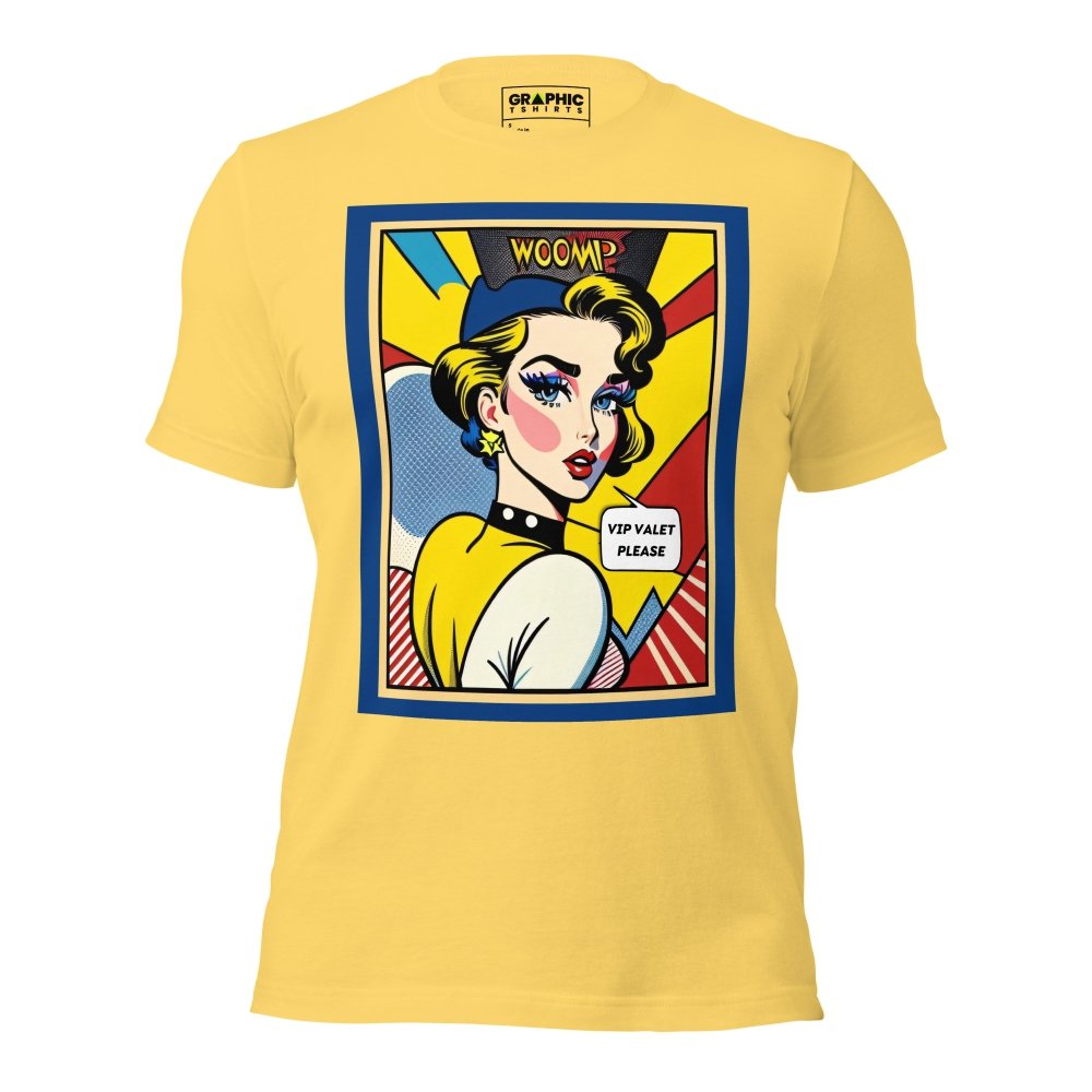 Unisex Crew Neck T-Shirt - Vintage American Comic Series v.49 — GRAPHIC T-SHIRTS
