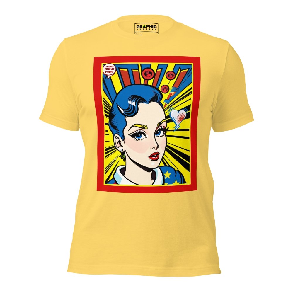 Unisex Crew Neck T-Shirt - Vintage American Comic Series v.27 — GRAPHIC T-SHIRTS