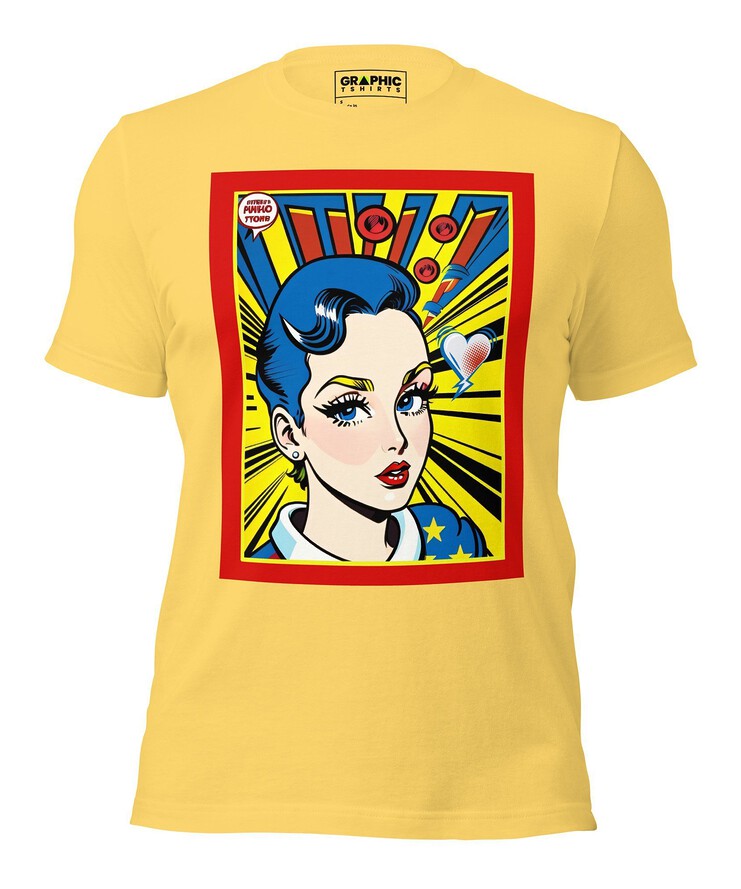 Unisex Crew Neck T-Shirt - Vintage American Comic Series v.27 | T-Shirt | Buy Online | GRAPHIC T-SHIRTS