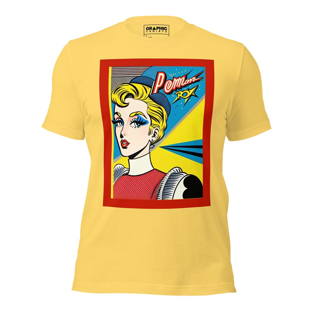 Unisex Crew Neck T-Shirt - Vintage American Comic Series v.25 — GRAPHIC T-SHIRTS