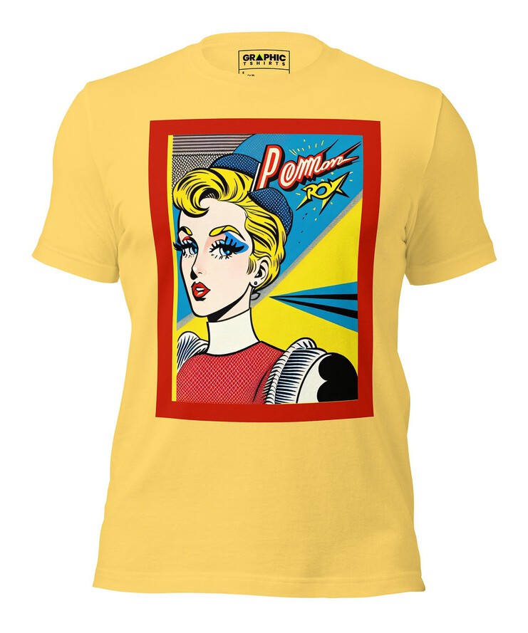 Unisex Crew Neck T-Shirt - Vintage American Comic Series v.25 | T-Shirt | Buy Online | GRAPHIC T-SHIRTS
