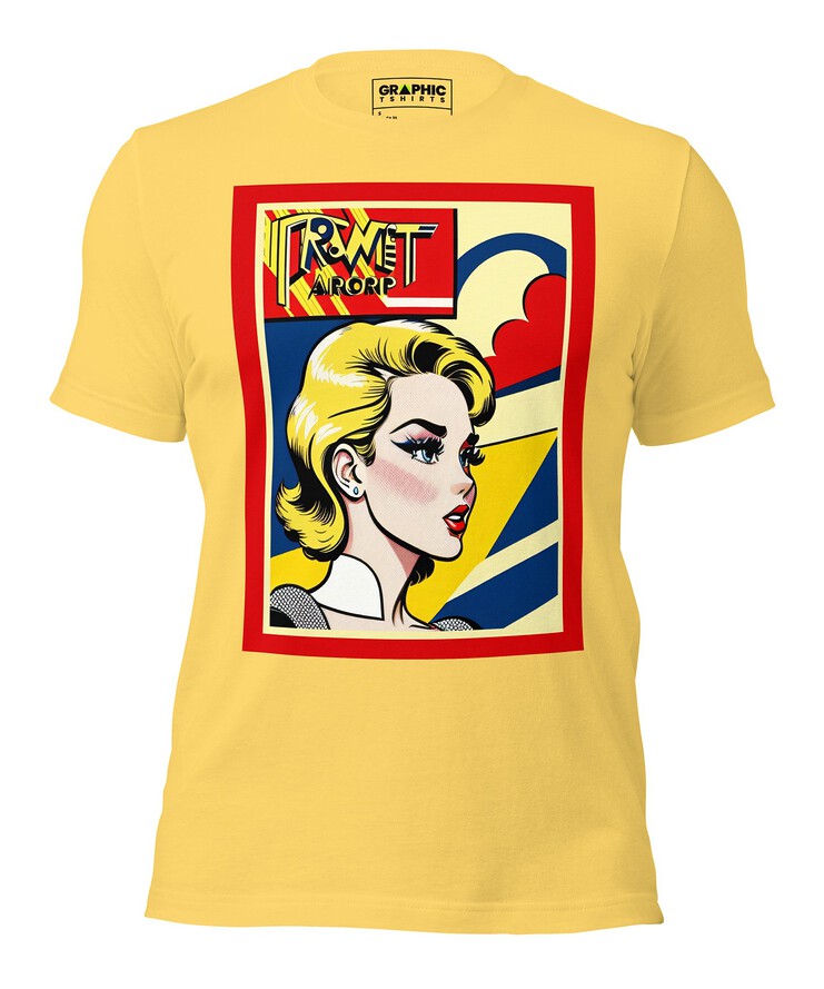 Unisex Crew Neck T-Shirt - Vintage American Comic Series v.19 | T-Shirt | Buy Online | GRAPHIC T-SHIRTS