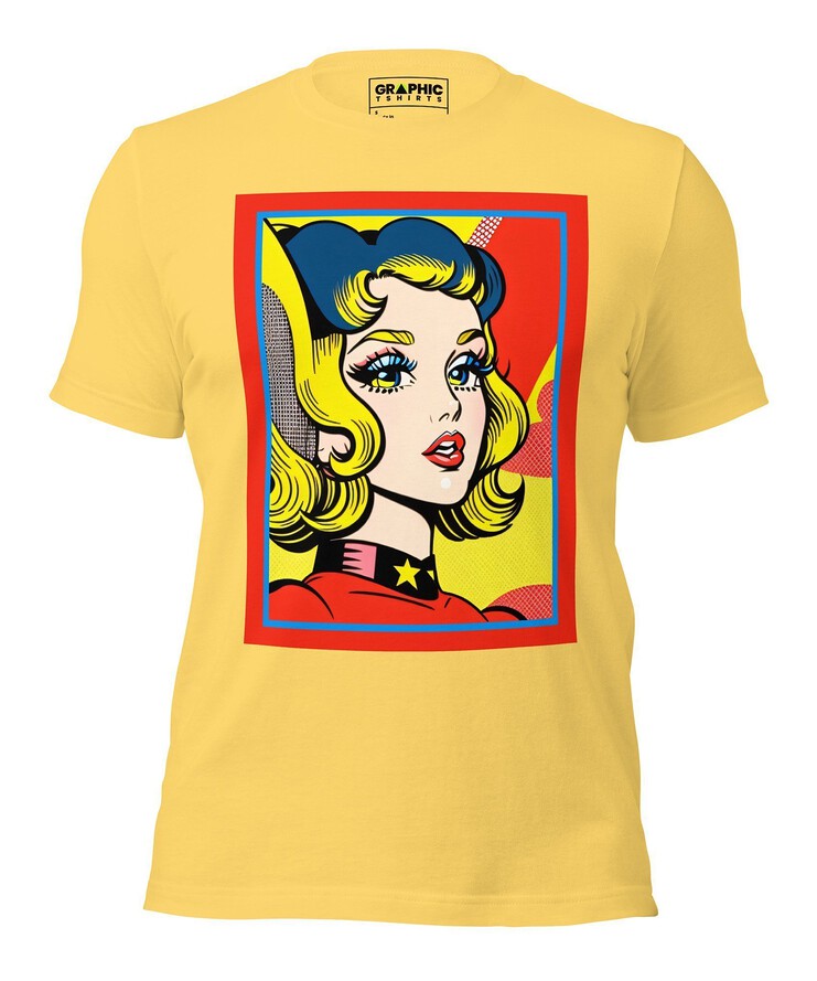 Unisex Crew Neck T-Shirt - Vintage American Comic Series v.8 | T-Shirt | Buy Online | GRAPHIC T-SHIRTS
