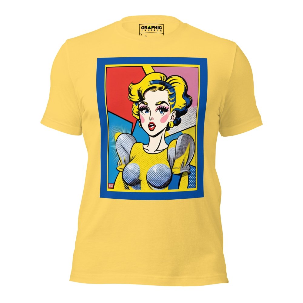 Unisex Crew Neck T-Shirt - Vintage American Comic Series v.3 — GRAPHIC T-SHIRTS