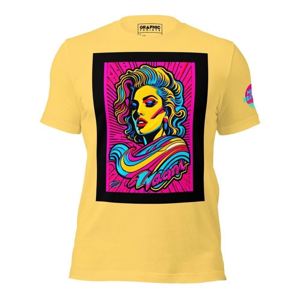 Unisex Crew Neck T-Shirt - Miami Heatwave Series v.8 — GRAPHIC T-SHIRTS