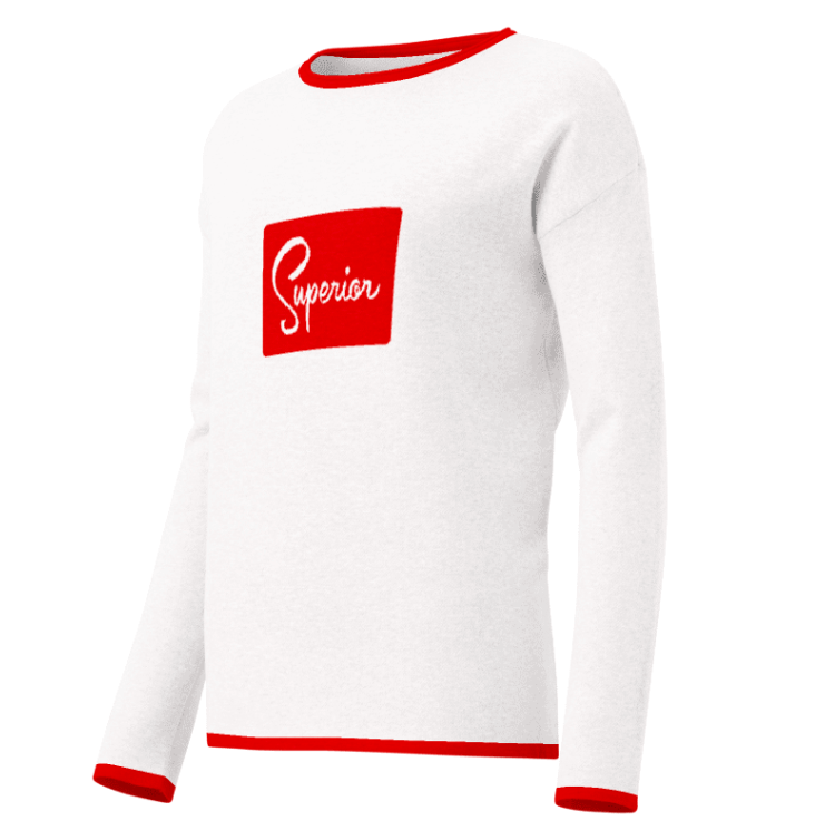 Women’s Straight Bottom Knitted Sweater - Superior | Sweater | Buy Online | GRAPHIC T-SHIRTS