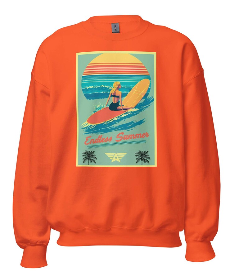 Unisex Crew Neck Sweatshirt - Endless Summer | Sweatshirt | Buy Online | GRAPHIC T-SHIRTS