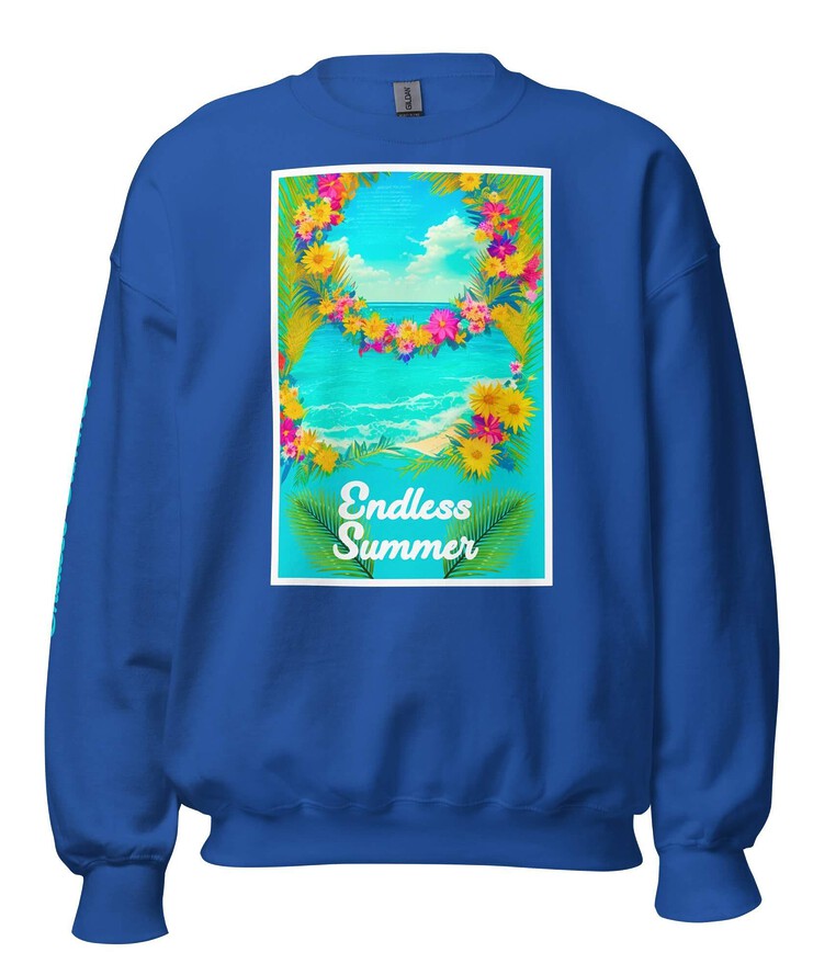 Unisex Crew Neck Sweatshirt - Endless Summer | Sweatshirt | Buy Online | GRAPHIC T-SHIRTS